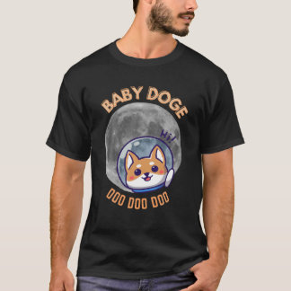T-shirt Vintage Baby Doge Doo Doo Doo Doge Coin Shiba Cryp