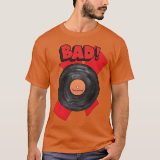 T-shirt Vintage Bad Music girl