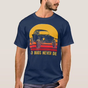 T-shirt Vintage Baja Bug Off Road Racer Retro Auto Buggy