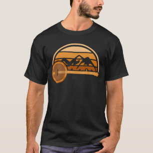 T-shirt Vintage Banjo Player Country Music Bluegrass