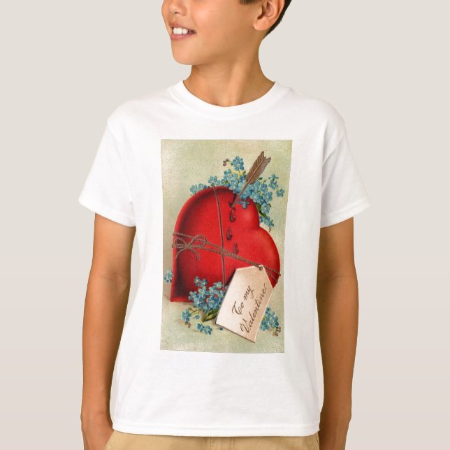T-shirt Vintage Big Red (Devant)