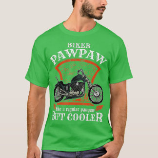 T-shirt Vintage Biker Pawpaw Retro Motorcycle cadeau pour