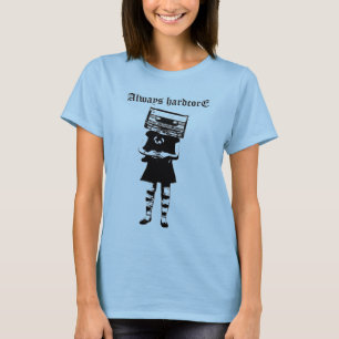 T-shirt vintage blanc mince toujours