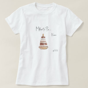 T-shirt vintage bohème pour future maman pour Baby