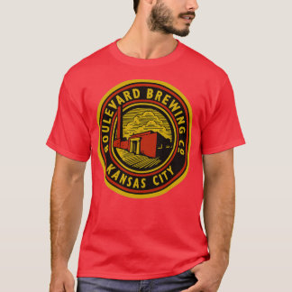T-shirt Vintage Boulevard Beer Co Casquette de bouteille