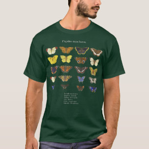T-shirt Vintage Butterfly Fairy Grunge Cottagcore Goth Ae