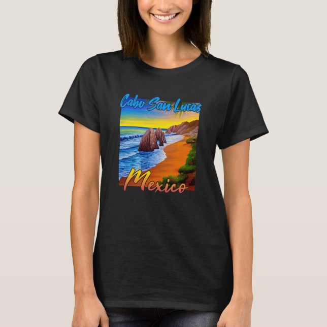 T-shirt Vintage Cabo San Lucas (Devant)