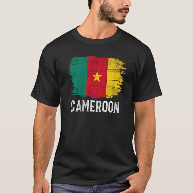 T-shirt Vintage Cameroon (Devant)