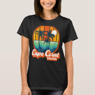 T-shirt Vintage Cape Coral Floride Summer Vacances Plage S