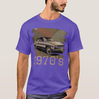 T-shirt vintage car 1970s vintage retro