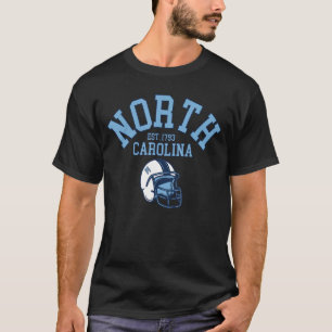 T-shirt Vintage Caroline du Nord USA State NC Varsity Styl