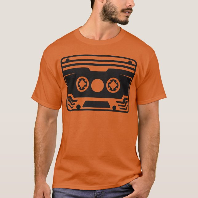 T-shirt Vintage Cassette friend (Devant)
