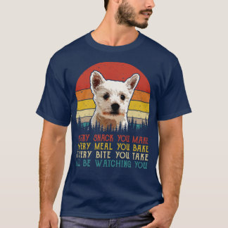 T-shirt Vintage Chaque Snack Que Vous Faites Chaque Repas