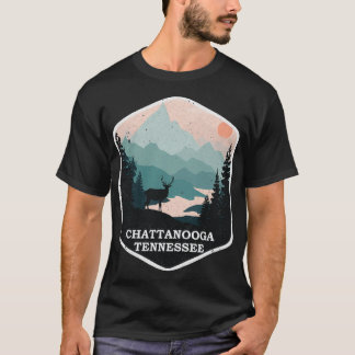 T-shirt Vintage Chattanooga Tennessee TN Nature Mounts 