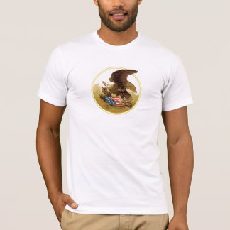 T-shirt Vintage chemise à aigle américaine