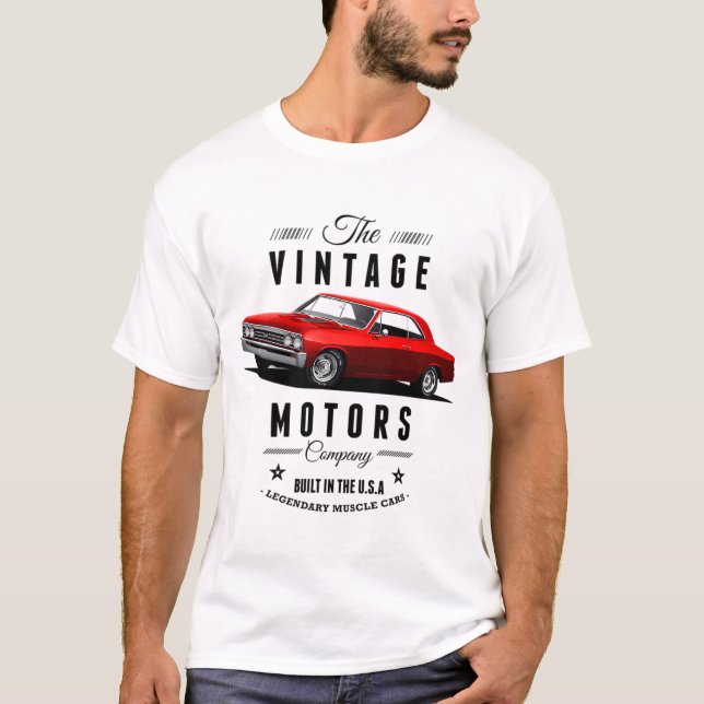 T-shirt Vintage Chevelle (Devant)