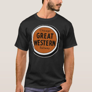 T-shirt Vintage Chicago Great Western
