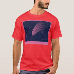 T-shirt Vintage Comet Astronomy Flower of Sky Night Comets