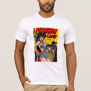 T-Shirt Vintage-Comic-Cover Phantom Lady