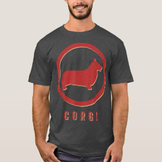 T-shirt Vintage Corgi Dog Retro