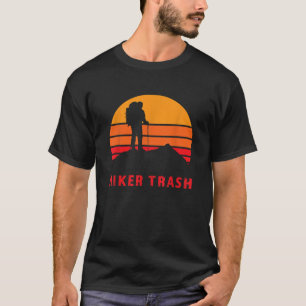 T-shirt Vintage coucher de soleil texte désorganisé à trav