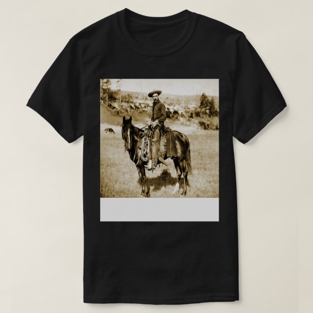 T-shirt Vintage Cowboy (Design devant)