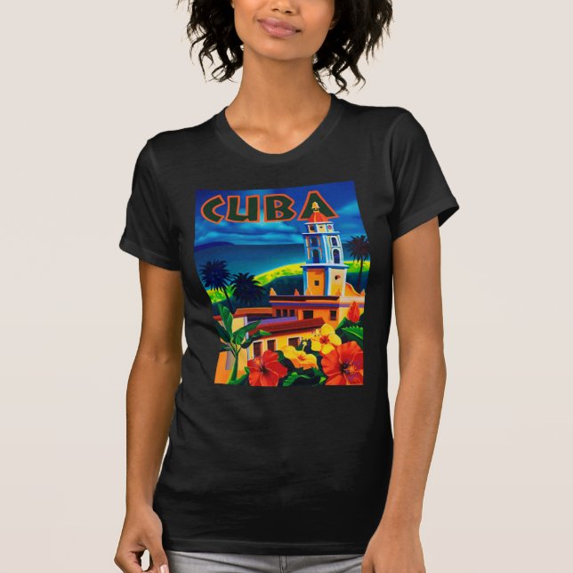 T-shirt Vintage Cuba (Devant)