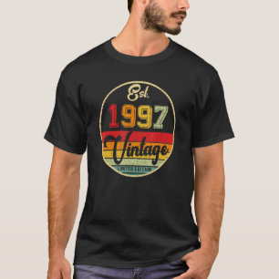 T-shirt vintage de 25 ans 1997 25e Jour B