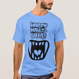 T-shirt vintage de crocs d'halloween