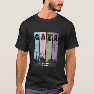 T-Shirt Vintage de GAZA | Solidarité