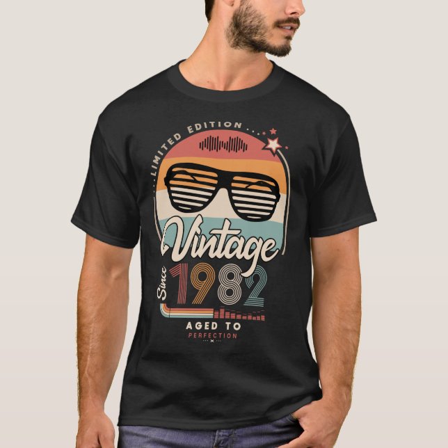 T-shirt Vintage depuis 1982 (Devant)