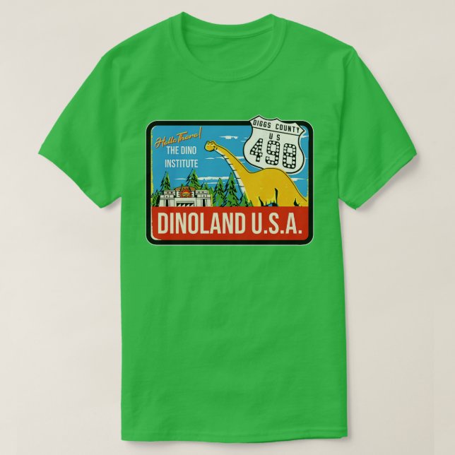 T-shirt Vintage Dinoland (Design devant)