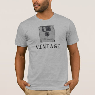 T-shirt vintage disquette