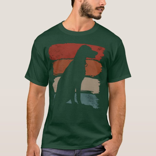 T-shirt Vintage Dog amis drôle (Devant)