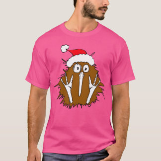 T-shirt Vintage d'oiseau Xmas Kiwi