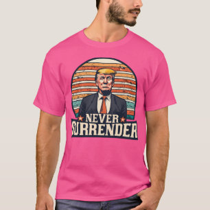 T-shirt Vintage Donald Trump Président 2024 Funny Free Tru