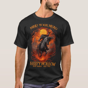 T-shirt Vintage Esprit Votre Tête Sleepy Hollow Hors Sans 