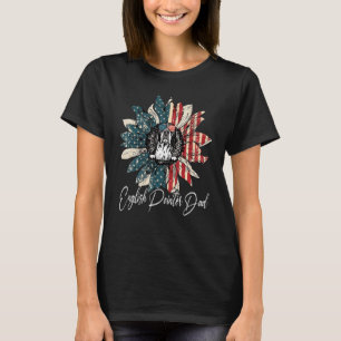 T-shirt Vintage États-Unis meilleur pointer anglais papa j