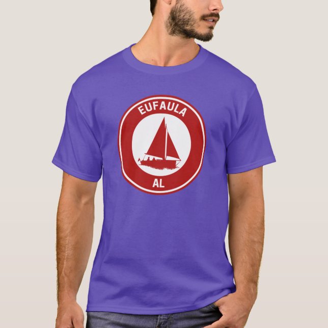 T-shirt Vintage Eufaula Alabama (Devant)