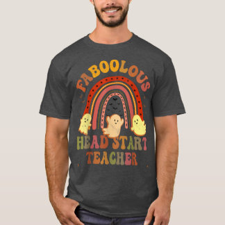 T-shirt Vintage FABOOLOUS TÊTE DÉBUT ENSEIGNANT Costume ce