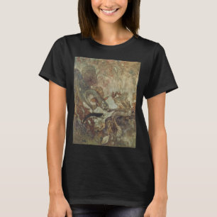 T-shirt Vintage Fairy Tale, la sirène par Edmund Dulac