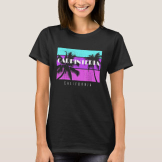 T-shirt Vintage Famille Vacances Californie Carpinteria Be