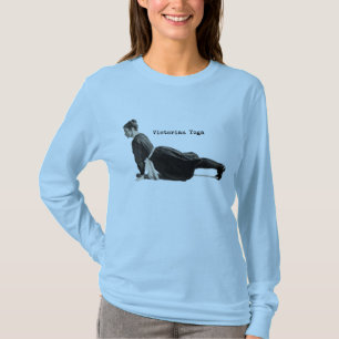 T-shirt Vintage femme Yoga debout chien