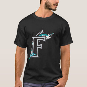T-shirt Vintage Florida Marlins Logo Design Classic T-Shir