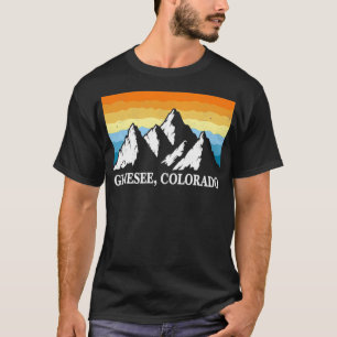 T-shirt Vintage Genesee, Colorado Mountain Randonnée Souve