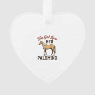 T-Shirt vintage gravure amateur de cheval Palomino
