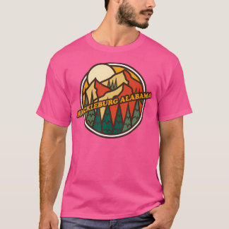 T-shirt Vintage Hackleburg Alabama Mountain Randonnée Souv