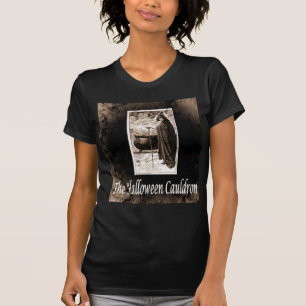 T-shirt Vintage Halloween Cauldron