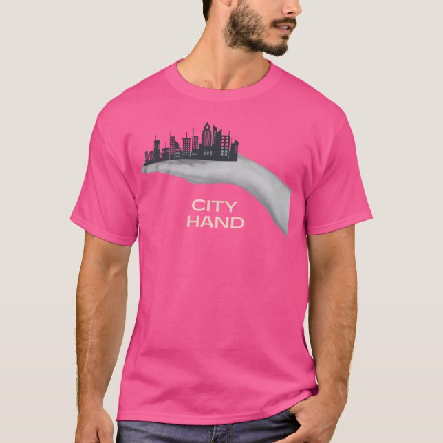 T-shirt Vintage Hand gift (Devant)