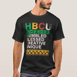 T-shirt Vintage HBCU Humbled Blessed Creative Unique!